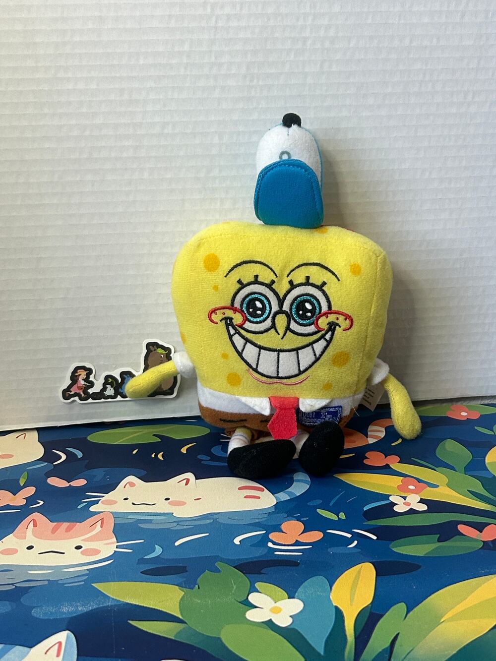 Vintage 2002 SpongeBob Squarepants Plush Nickelodeon Nanco Stuffed Animal Toy